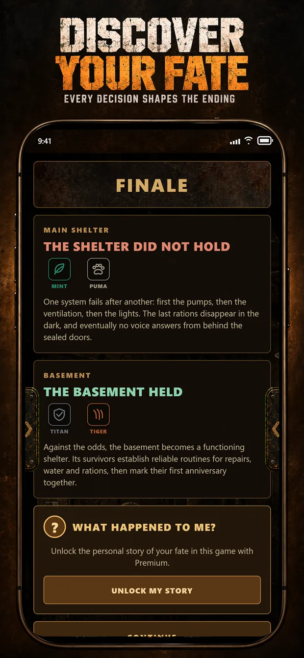 Two final stories for the shelter and basement